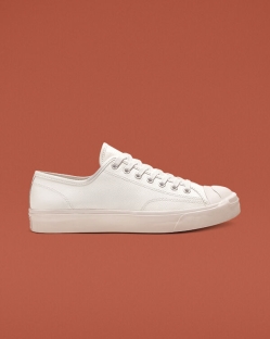 Converse Jack Purcell Leather Férfi Rövidszárú Fehér | LFSEWCD-HU